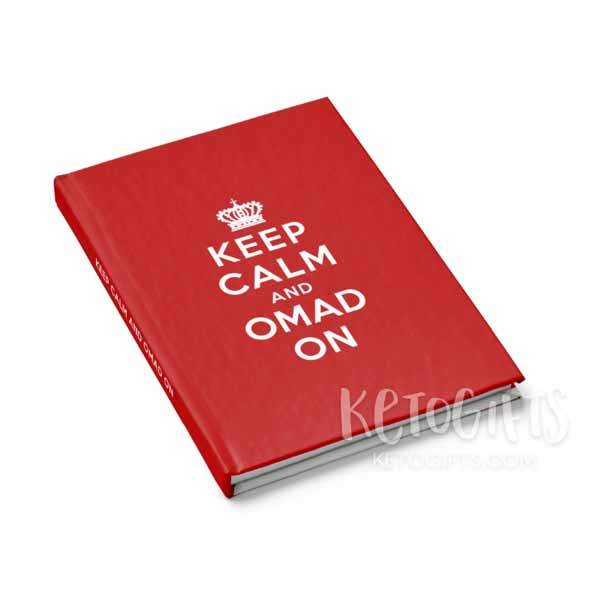 Fasting OMAD Journal, Keep Calm and OMAD On - Kari Yearous Photography WinonaGifts KetoGifts LoveDecorah
