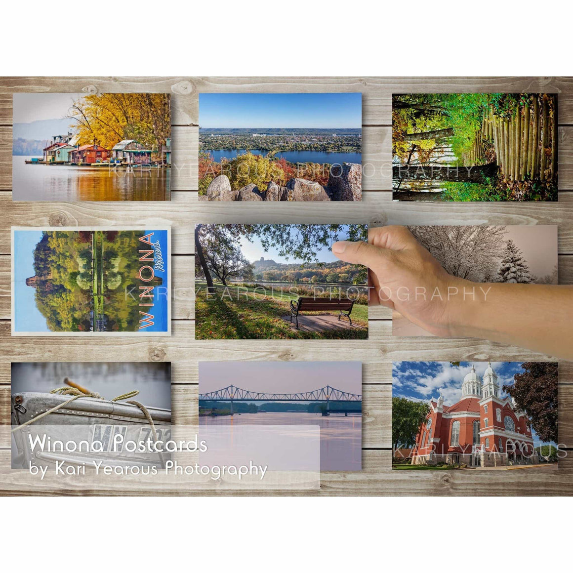 Winona Postcards Collection - Kari Yearous Photography