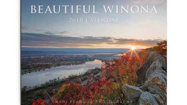 2018 Beautiful Winona Calendar Now Available at Winona Retailers Only