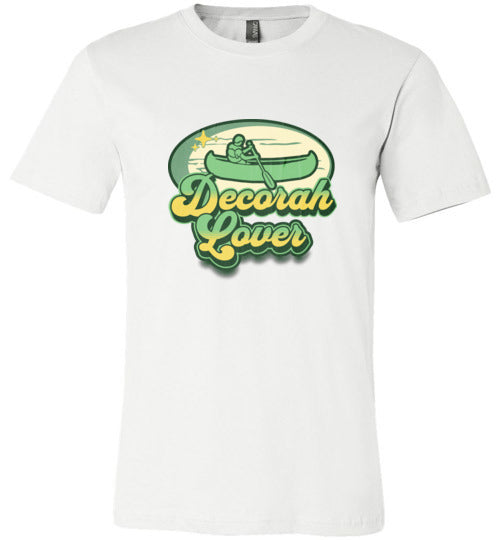 Decorah Iowa T-Shirt, Decorah Lover Canoe, Canvas Unisex