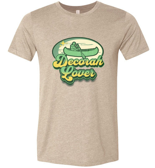 Decorah Iowa T-Shirt, Decorah Lover Canoe, Canvas Unisex