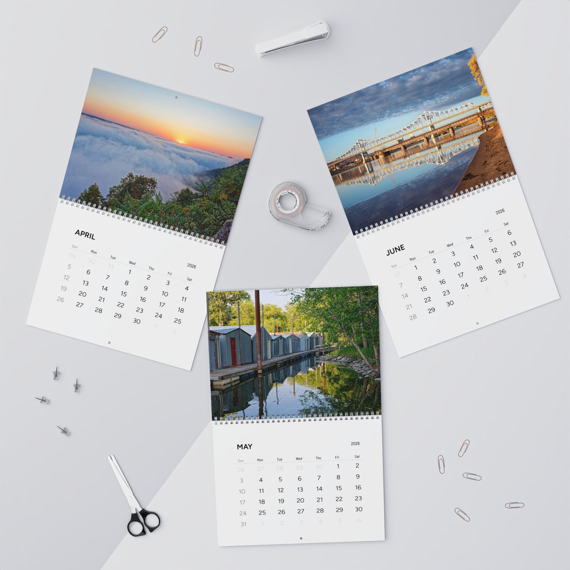 2026 Beautiful Winona Minnesota Wall Calendar