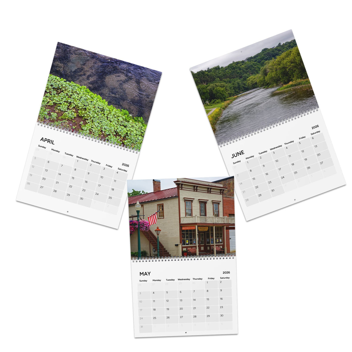 Decorah Iowa 2026 Photo Wall Calendar
