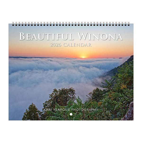 2026 Beautiful Winona Minnesota Wall Calendar