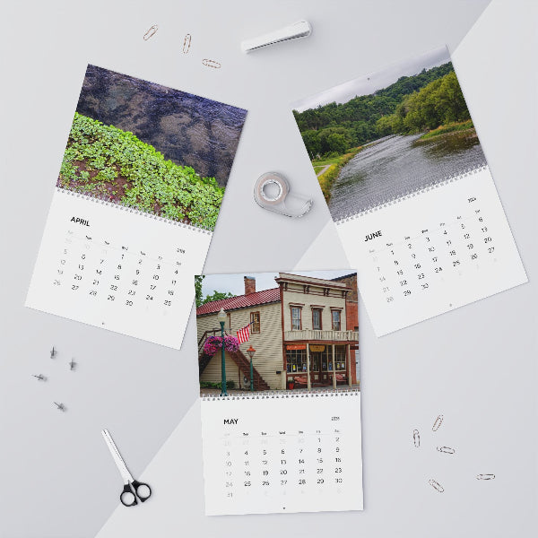 Decorah Iowa 2026 Photo Calendar 8.5x11 Scenic Wall Calendar
