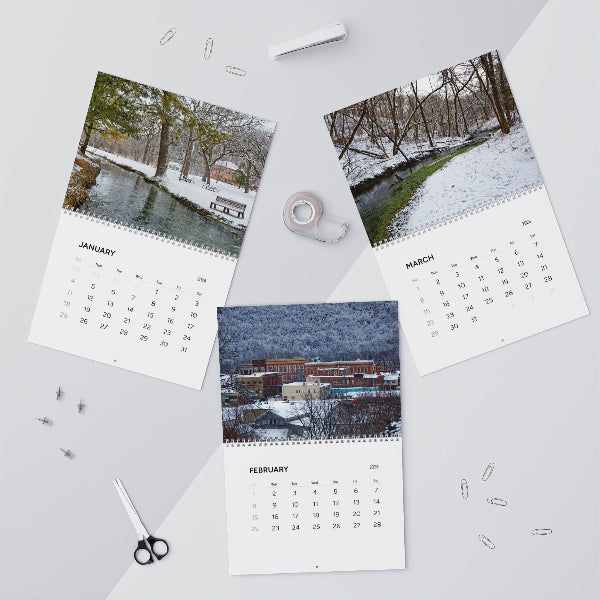 Decorah Iowa 2026 Photo Calendar 8.5x11 Scenic Wall Calendar