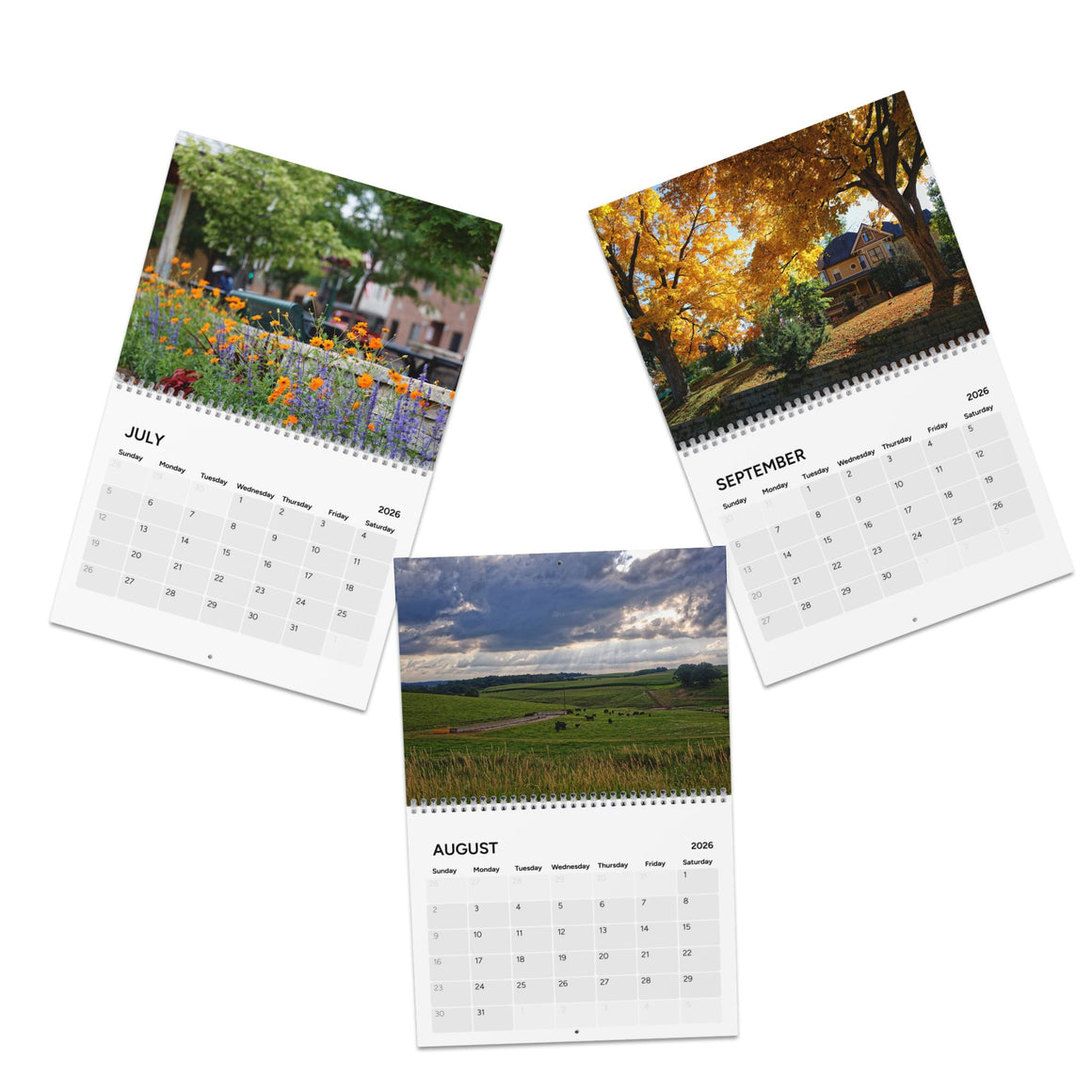 Decorah Iowa 2026 Photo Wall Calendar