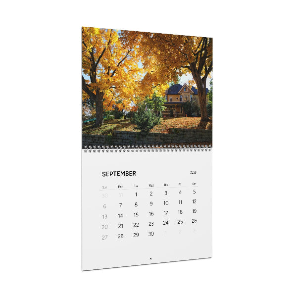 Decorah Iowa 2026 Photo Calendar 8.5x11 Scenic Wall Calendar