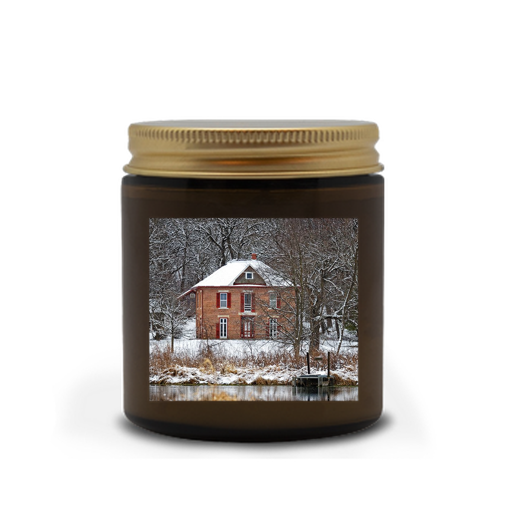 Hjelle House Decorah Iowa Scented Candle, 4 oz