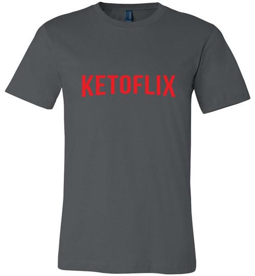 Keto Shirt Ketoflix Netflix, Canvas Unisex - Kari Yearous Photography WinonaGifts KetoGifts LoveDecorah
