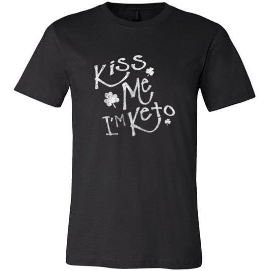 Funny Keto St Patty's Shirt Kiss Me I'm Keto, Unisex T-Shirt - Kari Yearous Photography WinonaGifts KetoGifts LoveDecorah