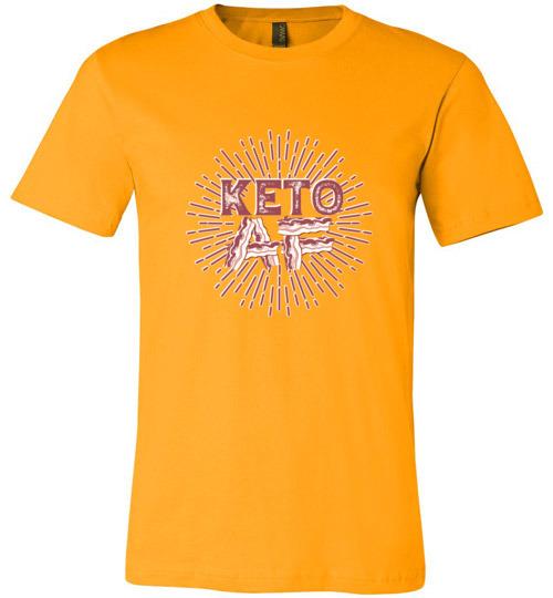 Keto AF Shirt, Canvas Unisex T-Shirt - Kari Yearous Photography WinonaGifts KetoGifts LoveDecorah