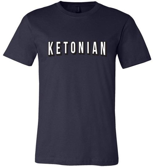 Keto T-Shirt Ketonian Netflix Style, Canvas Unsiex Shirt - Kari Yearous Photography WinonaGifts KetoGifts LoveDecorah