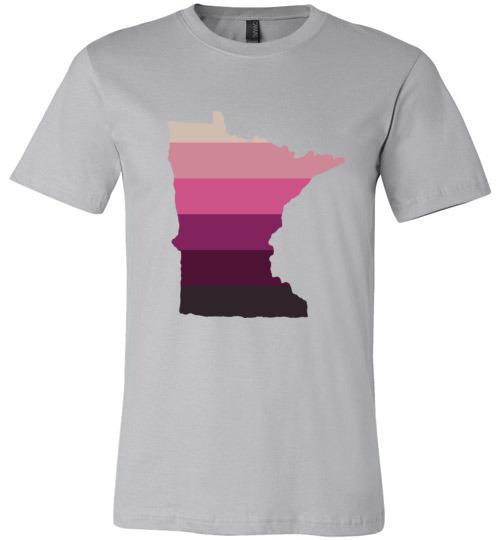 Minnesota Keto Shirt, Ketone Strip Colors - Kari Yearous Photography WinonaGifts KetoGifts LoveDecorah