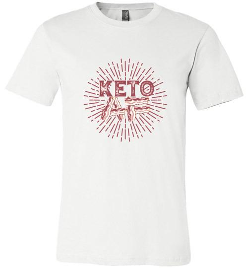 Keto AF Shirt, Canvas Unisex T-Shirt - Kari Yearous Photography WinonaGifts KetoGifts LoveDecorah