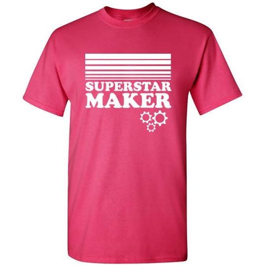 Superstar Maker Shirt, Adult Sizes, Gildan Short Sleeve - Kari Yearous Photography WinonaGifts KetoGifts LoveDecorah
