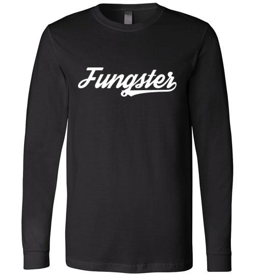 Fungster T-Shirt, Canvas Long-Sleeve Shirt - Kari Yearous Photography WinonaGifts KetoGifts LoveDecorah