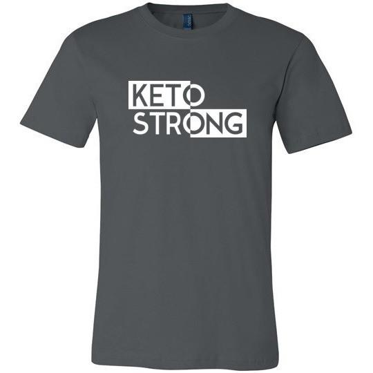 Keto T-Shirt Keto Strong, Canvas Unisex T-Shirt - Kari Yearous Photography WinonaGifts KetoGifts LoveDecorah
