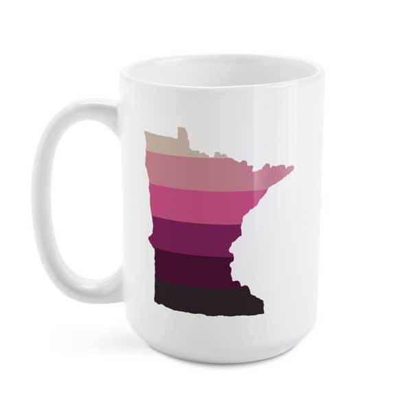 Minnesota Keto Test Strip Colors 15 oz Mug - Kari Yearous Photography WinonaGifts KetoGifts LoveDecorah