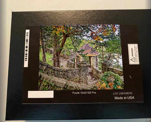 Decorah Iowa Puzzle 520 Pieces Phelps Park View in Fall