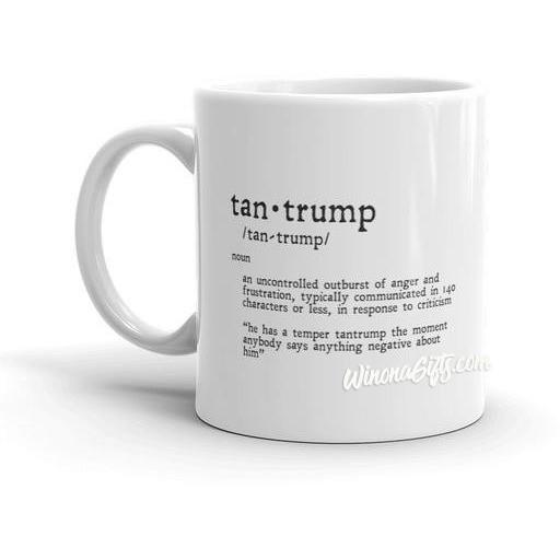 Funny Trump Mug Tantrump 140 Characters Version - Kari Yearous Photography