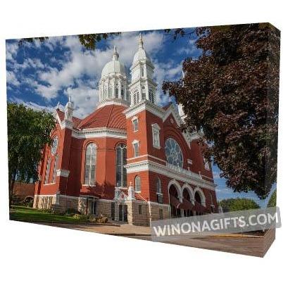 Canvas Wrap 5" x 7" St Stan's Minor Basilica Winona Minnesota - Kari Yearous Photography WinonaGifts KetoGifts LoveDecorah