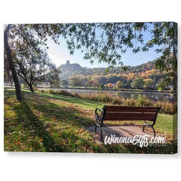 Winona Gift - Seat With A View - Canvas Print - Kari Yearous Photography WinonaGifts KetoGifts LoveDecorah